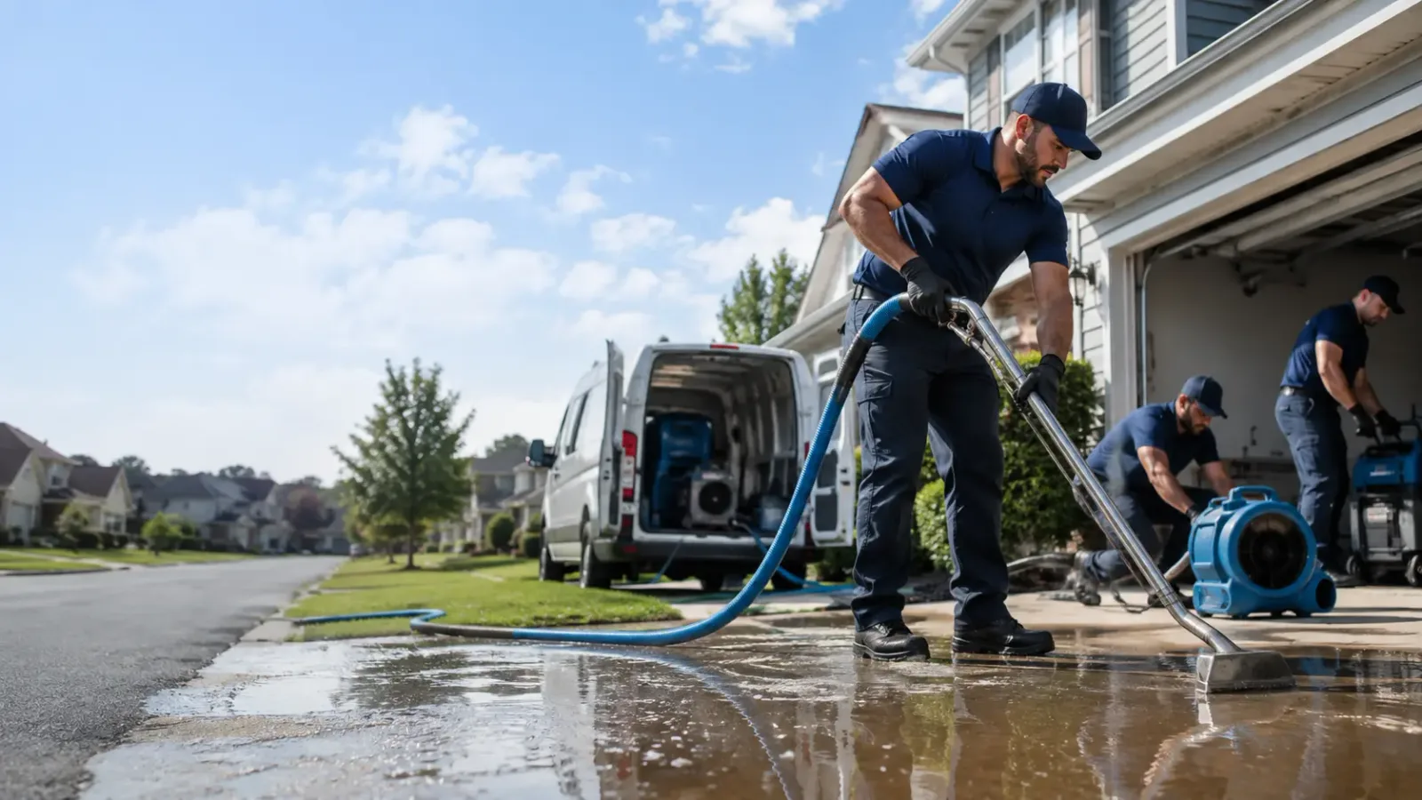 Flood Damage Restoration in Sharon, OK